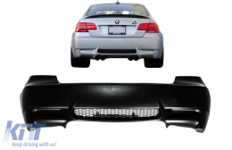 Задна Броня подходяща за BMW 3 Series E92 E93 (2006-2010) M3 Дизайн без PDC-image-6069639