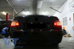 Задна Броня подходяща за BMW 5 Series E60 (2003-2007) M-Technik Дизайн с PDC 24mm-image-6021811