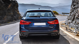Задна Броня подходяща за BMW 5 Series Touring G31 (2017-up) M-Technik Дизайн-image-6079634