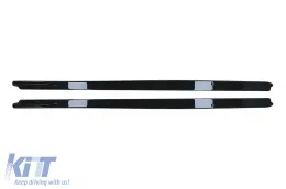 image-75-Boczne spódnice Rozszerzenia Dla Toyota Yaris MK4 XP210 2020+ Czarny błyszczący