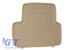 Bodenmatte Gummi Fußmatten Beige für MERCEDES A Klasse W176 12-18 GLA X156 13---image-6013352