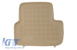 Bodenmatte Gummi Fußmatten Beige für MERCEDES A Klasse W176 12-18 GLA X156 13---image-6013353