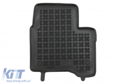 Bodenmatte Gummi Fußmatten für Suzuki Swift V 17- Schwarz Erhöhte Geruchlos-image-6069762