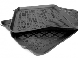 Bodenmatte Gummi Fußmatten Schwarz für MERCEDES A Klasse W176 12-18 GLA X156 13--image-5997506