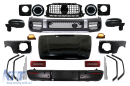 image-29-Body Kit 2018 G63 New Стил Conversion подходящ за Mercedes G-Class W463 (2008-2017)