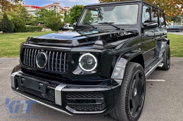Body Kit 2018 G63 New Stul Conversion katállhlo gia Mercedes G-Class W463 (2008-2017) Wide Body-image-6126810