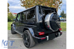 Body Kit 2018 G63 New Stul Conversion katállhlo gia Mercedes G-Class W463 (2008-2017) Wide Body-image-6126813