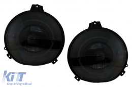 Body Kit 2018 G63 New Stul Conversion katállhlo gia Mercedes G-Class W463 (2008-2017)-image-6100252