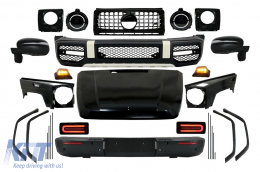 image-8-Body Kit 2018 G63 New Stul Conversion katállhlo gia Mercedes G-Class W463 (2008-2017)