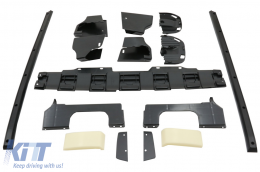 Body Kit 2018 G63 New Stul Conversion katállhlo gia Mercedes G-Class W463 (2008-2017)-image-6100287