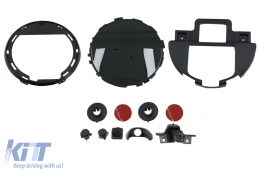 Body Kit 2018 G63 New Stul Conversion katállhlo gia Mercedes G-Class W463 (2008-2017)-image-6100288