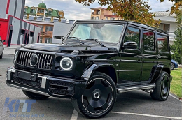 Body Kit 2018 G63 Nuovo Stile Conversione per Mercedes Classe G W463 08-17 Wide Body-image-6126811