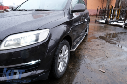 Body Kit Arches Roue Marchepieds Pieds Latéraux Pour Audi Q7 4L 06-10 Off Road--image-6076517