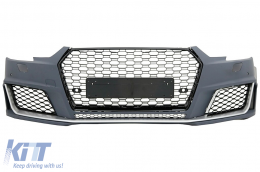 
Body kit AUDI A4 B9 8W (2016-2018) modellekhez, diffúzorral, RS4 Dizájn-image-6072855