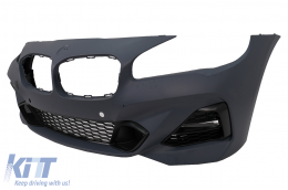 Body Kit BMW 2 F45 LCI Active Tourer (05.2017-12.2019) modellekhez, M-Technik dizájn, dupla kimenet egy kipufogóval-image-6101589