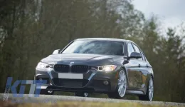 Body Kit BMW 3-as F30 (2011-2014) & F30 LCI Facelift (2015-up) M-Performance Design dupla iker kimenetes diffúzorral-image-6033743