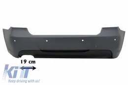 Body Kit BMW 3 E90 LCI Limousine (2008-2011), M-Technik dizájn, első lökhárító splitterekkel és spoilerrel-image-6055852