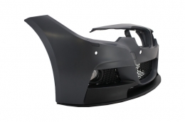 Body Kit BMW 3 F30 (2011-2014) és F30 LCI facelift (2015-) modellekhez, M-performance dizájn, szimpla kipufogónyílás dupla kipufogóvéggel-image-6027981