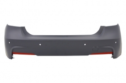 Body Kit BMW 3 F30 (2011-2014) és F30 LCI facelift (2015-) modellekhez, M-performance dizájn, szimpla kipufogónyílás dupla kipufogóvéggel-image-6027985