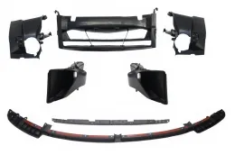 Body Kit BMW 3 F30 (2011-2014) és F30 LCI facelift (2015-) modellekhez, M-performance dizájn, szimpla kipufogónyílás dupla kipufogóvéggel-image-6027991