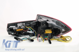 Body kit BMW 3 F30 (2011-2019) LED hátsó lámpákkal dinamikus irányjelzővel és szénszálas kipufogóvégekkel-image-6065234