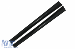 Body Kit подходящ за BMW 3 Series E90 (2005-2008) M-Technik Kidney Решетки М дизайн с двойна лента Piano Black-image-6100986