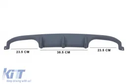 Body Kit подходящ за BMW 4 Series F32 F33 (2013-up) M4 Дизайн Купе Кабрио с корпус за Фарове за мъгла-image-6074345