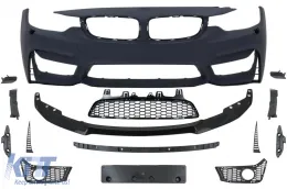 Body Kit подходящ за BMW 4 Series F32 F33 (2013-up) M4 Дизайн Купе Кабрио с корпус за Фарове за мъгла-image-6074356