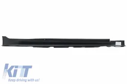 Body Kit BMW 5 F10 11-17, lökhárító, küszöb spoiler, kipufogóvégek, szénszálas, M5 dizájn-image-6057288
