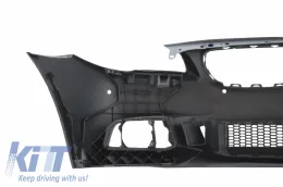 Body Kit BMW 5 F10 15-17, lökhárító, ködlámpa rács, küszöb spoiler, M-Tech dizájn-image-6055581