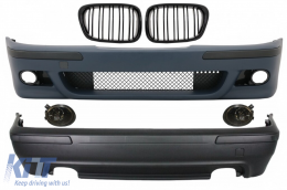 Body Kit BMW 5 Series E39 (1997-2003) M5 Design With Fog Lights Smoke and Central Grilles - COCBBME39M5DOBG