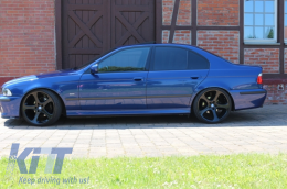 Body Kit подходящ за BMW 5 Series E39 (1995-2003) M5 Дизайн с Фарове за мъгла Хром-image-6083817