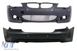 image-5-Body Kit подходящ за BMW 5 Series E60 LCI (2007-2010) M5 M-Technik Дизайн с PDC 18 мм