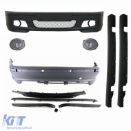 
Body kit BMW E46 Sedan (1998-2004) modellekhez, M-Technik M-Tech M-Sport dizájn, Króm ködlámpával-image-6028491