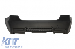 Body Kit подходящ за BMW E90 3 Series 04-08 Non-LCI M3 Дизайн with Решетка Double Stripe Piano Black-image-6020709
