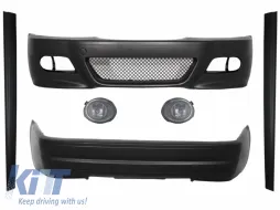 image-33-Body Kit Branici prikladni za BMW E46 1998-2004 M3 CSL Dizjan sa svjetlima za maglu Bistro/kromirana