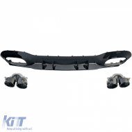 Body kit bumper rear diffuser radiator grille fits Mercedes W177 with AMG-Line-image-6211061