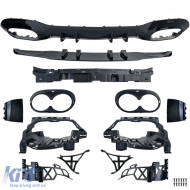 Body kit bumper rear diffuser radiator grille fits Mercedes W177 with AMG-Line-image-6211062