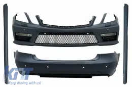 image-5-Body Kit carrosserie pour Mercedes W212 09-13 E63 Look Jupes Pare-chocs PDC SRA
