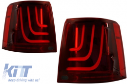 Body Kit carrosserie pour Range Rover Sport L320 Facelift 09-13 Autobiography Design Pare-chocs LED Feux Arrières GLOHH-image-6020761
