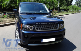 Body Kit carrosserie pour Range Rover Sport L320 Facelift 09-13 Autobiography Design Pare-chocs LED Feux Arrières GLOHH-image-6020766