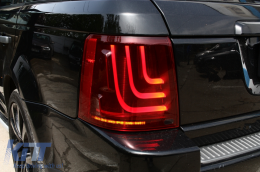 Body Kit carrosserie pour Range Rover Sport L320 Facelift 09-13 Autobiography Design Pare-chocs LED Feux Arrières GLOHH-image-6045077