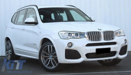 Body Kit Completo per BMW X3 F25 LCI 2014-2017 M-Look Griglie Nero Argento-image-6074130