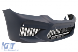 Body Kit con Guardabarros delanteros Negro para BMW 5 Series G30 2017+ M5 Look-image-6071714
