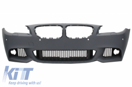 Body Kit Difusor de aire para BMW 5 F10 11-17 Faldones paragolpes M-Technik-image-6016096