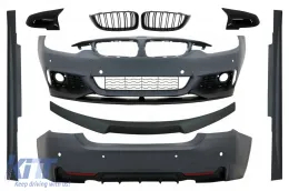 image-45-Body Kit dla BMW 4 F32 13-03.19 M Look Spoiler bagażnika Lustrzane osłony czarny