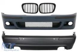 image-33-Body Kit do BMW 5 E39 97-03 M5 Look Centralny Grill Podwójny Pasek Błyszczący Czarny