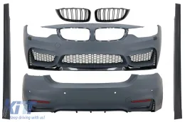 image-14-Body Kit do BMW serii 4 F36 Gran Coupe 13-03.19 M4 Look zderzak centralny grill