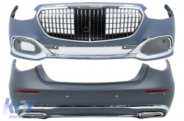 image-15-Body Kit do Mercedesa S W223 Limuzyna 20+ Zderzak Końcówki tłumika grilla M-Design