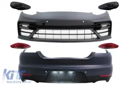 image-9-Body Kit do Porsche Panamera I 970 10-13 Konwersja do 971 Turbo S Look Światła